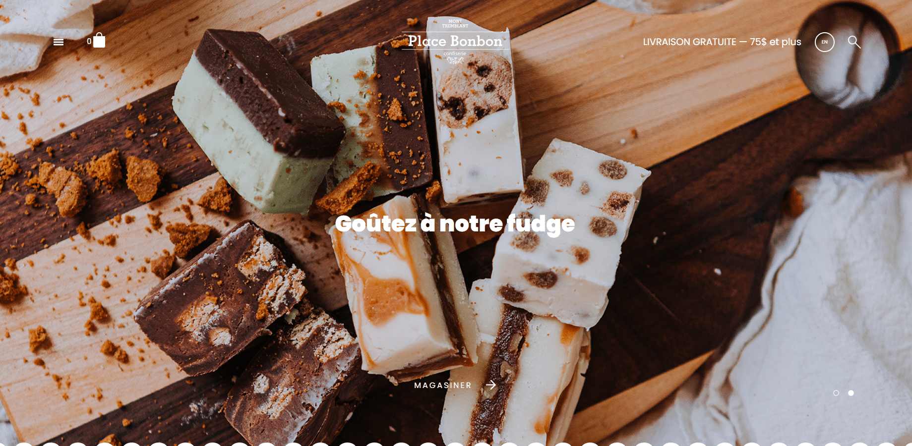 Place bonbon