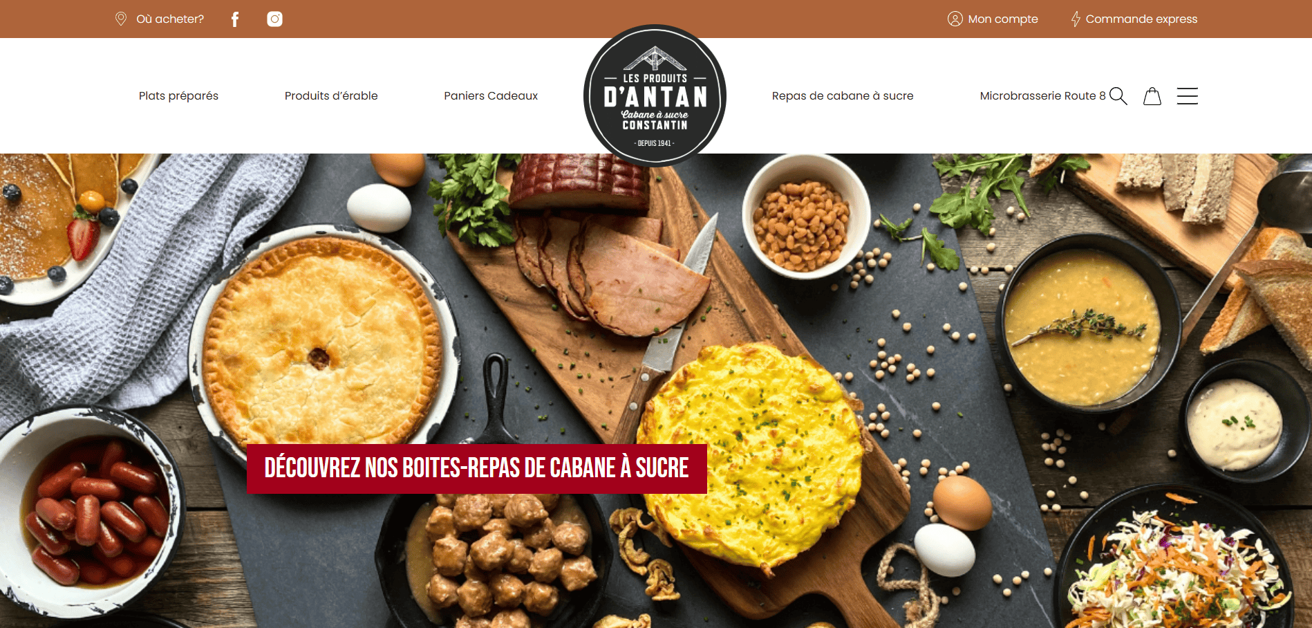 Produits d'antan